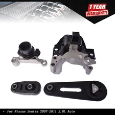 Engine Transmission Motor Mount 4pcs For Nissan Sentra 2.0L 07-12 Auto CVT A4348