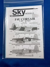 SKY DECALS 1:48- VOUGHT F4U CORSAIR - 48043