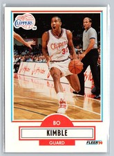 1990-91 Fleer Update #U-41 Bo Kimble Los Angeles Clippers