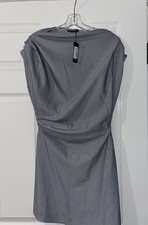 Grey mini dress