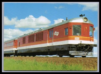 Ansichtskarte Eisenbahn / Silver City Comet