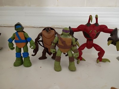 (4) Teenage Mutant Ninja Turtles TMNT COCKROACH TERMINATOR, RAZOR FIST lot!
