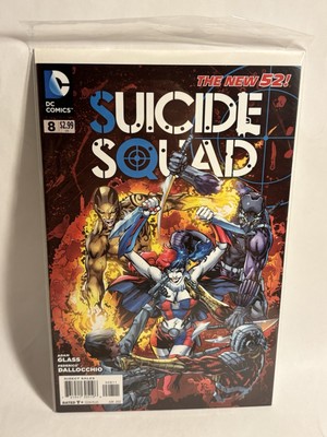 2012 Suicide Squad # 8 DC Comics The New 52 Adam Glass original