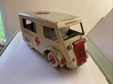 Jan Vinot France 5194-9A Duriez Ambulance Van Clockwork  Toy 21cm