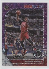 2019 Panini NBA Hoops Premium Stock Purple Disco Prizm Norman Powell #184 09ju