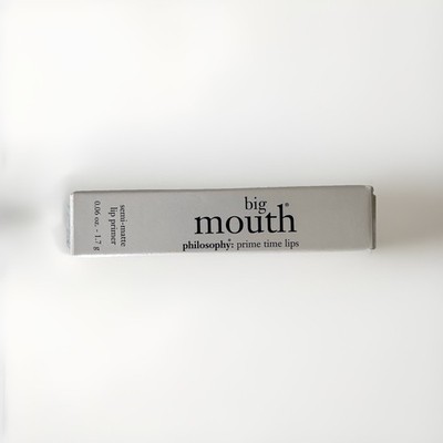 Philosophy Big Mouth Prime Time Lips Lip Primer Semi Matte 0.06 oz Makeup