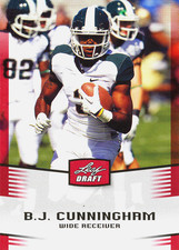 LEAF-DRAFT B.J. Cunningham RC EAGLES DOLPHINS Michigan State MSU SPARTANS