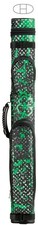 McDermott 2x2 Designer Hard Pool Cue Case Green Grunge.