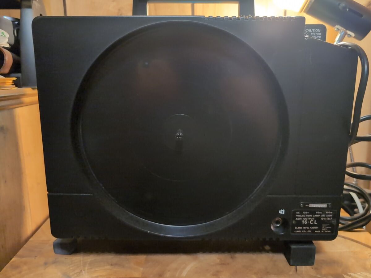 Elmo 16-CL 16mm Optical Sound Channel Loading Movie Elmo 16-CL 16mm Optical Sound Channel Loading Movie
