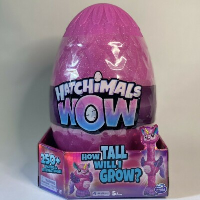 HATCHIMALS WOW, Llalacorn 32 Inch Tall Interactive Re-Hatchable Egg Toy HOT ITEM | eBay