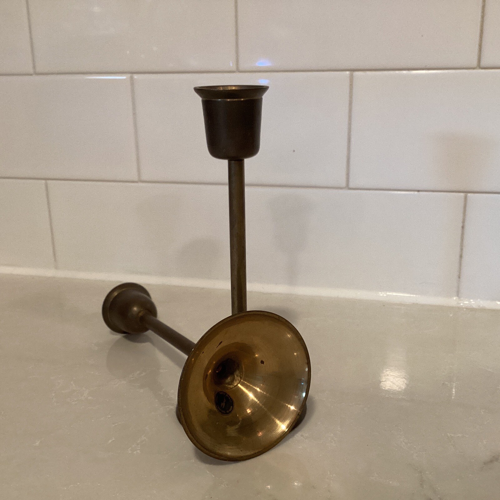 Brass Candlestick Holder eBay