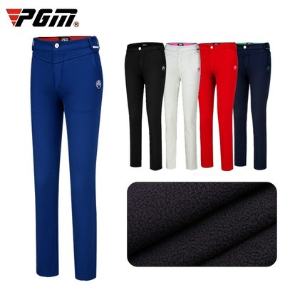 Pgm Women Warm Golf Pants Waterproof 