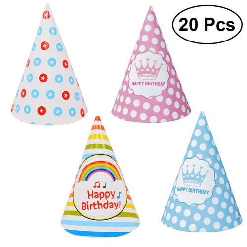 20 PZ Cartoon Compleanno Cap cappello di compleanno principessa PRINCIPE  CORONE Cappello Per Ragazza | eBay