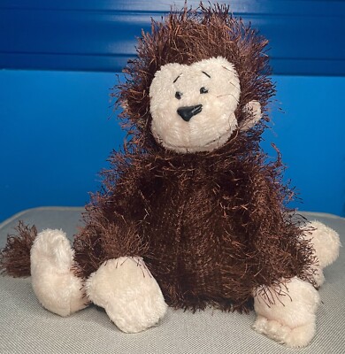WEBKINZ MONKEY 9  PLUSH 2005 STUFFED ANIMAL TOY HM008