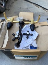 Kingston Brass KS312.AX Vintage 1.2 GPM Wall Mounted Widespread - Bronze