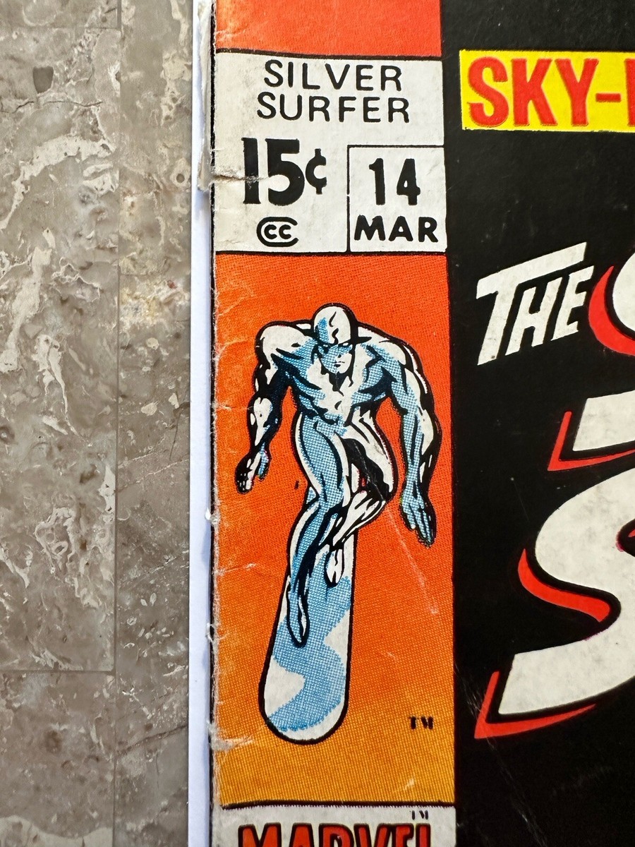 Silver Surfer #14 VG/FN (1970 Marvel Comics) | eBay