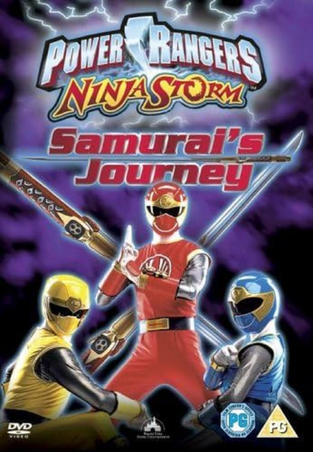 Power Rangers Ninja Storm: Samurai's Journey DVD (2004) FREE SHIPPING