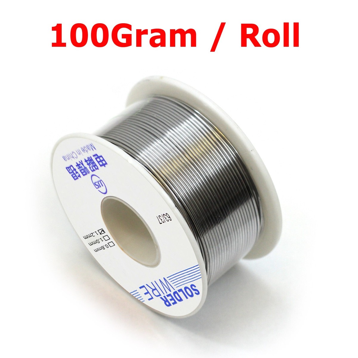 100g 63/37 Rosin Core Solder Tin Alloy Flux 2% Soldering