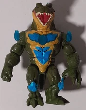 Beast Lab Dino Creator Raging Raptor Action Figure Lights and Sound-Untested