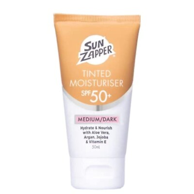 Sun Zapper BB Cream Tinted Moisturiser SPF 50+ Aloe Vera, Kakadu Plum, Jojoba...