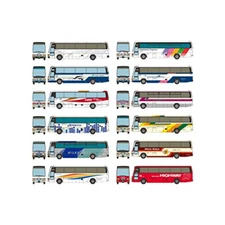 The Bus Collection Bus Collection 30th 12 Pieces BOX Diorama Supplies 3215 [NEW]