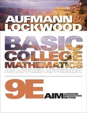 Basic College Mathematics: An Applied Approach (Available Titles Cour - GOOD