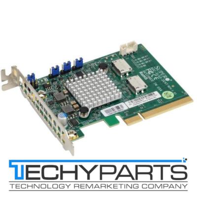 Supermicro AOC-SLG3-2E4T 2-Port OCuLink Gen-3 Internal NVMe Host Bus Adapter
