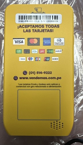 Pax Technologies POCKET PRO D190 0PW R65 01LA mobiles Datenerfassungsterminal - Bild 5 von 7