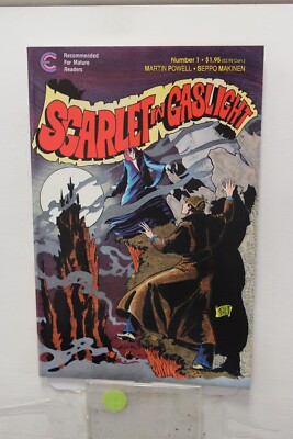 SCARLET IN GASLIGHT #1 (1987) Sherlock Holmes, Eternity Comics
