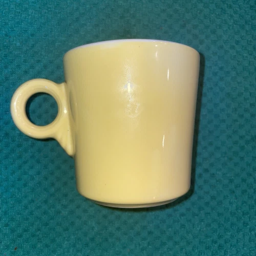 Vintage Homer Laughlin Mug Coffee Cup Best China Restaurant Ware Yellow USA