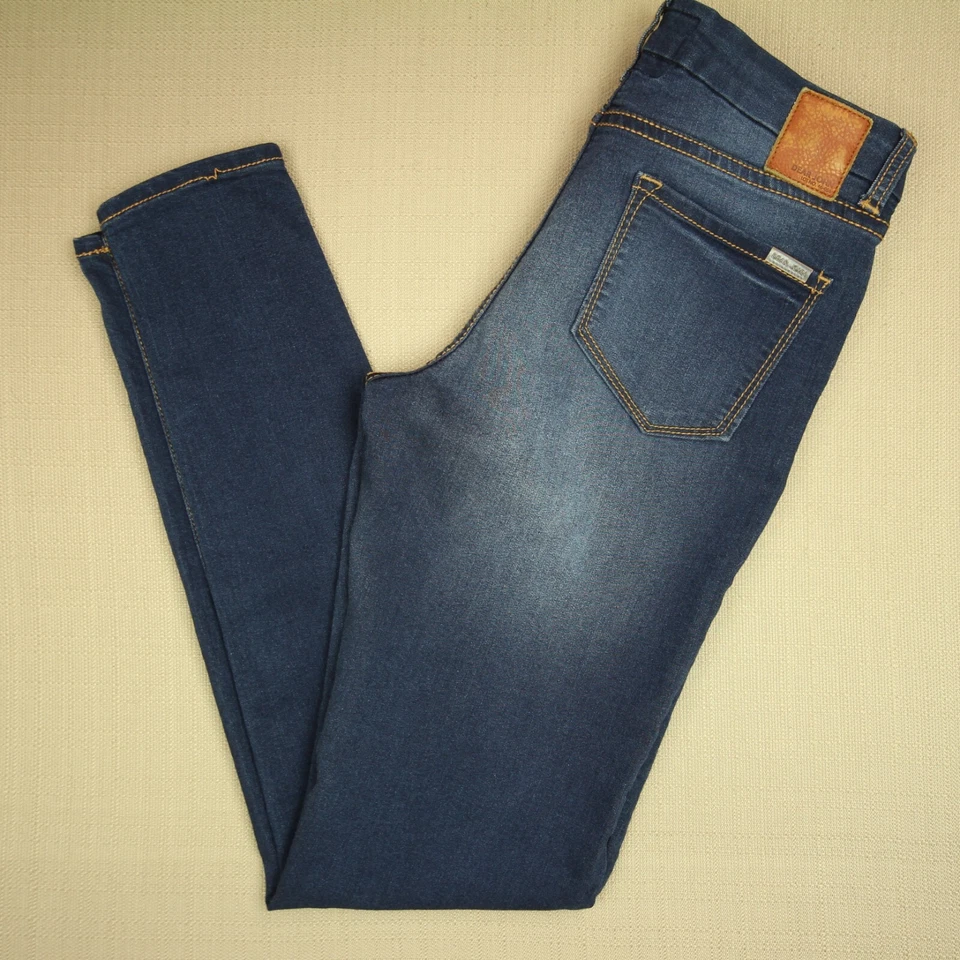 Dear John Skinny Jeans Women's Size 27 Low Rise Dark Wash Denim - Image 4 of 4