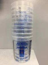 Paint Mixing Cups Quart With Graduations PPG Compare To EZMix 70032 10 Pack