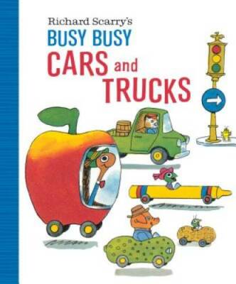 Richard Scarry's Busy Busy Cars and Trucks - Board book - GOOD