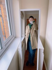Burberry Trench Coat Size 10 Honey