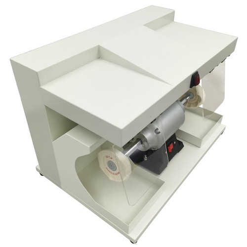 Zahnprothesenbank doppelte Hochgeschwindigkeitspoliermaschine mit Staubsaugung 110V - Bild 10 von 21