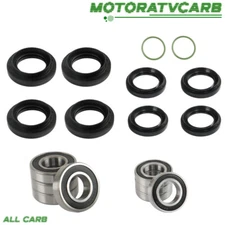 ALL-CARB Front Rear Wheel Bearings Seals Kits For Yamaha Rhino 93106-42800-00