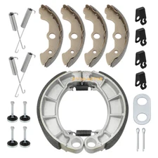 Front Rear Brake Shoes Pin Kit for Honda Rancher 350 400 TRX350 TRX400 2000-2007