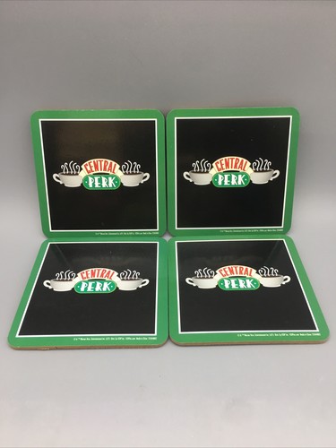 Friends Central Perk Logo Cork Coasters | Set of 4 - Picture 3 of 3