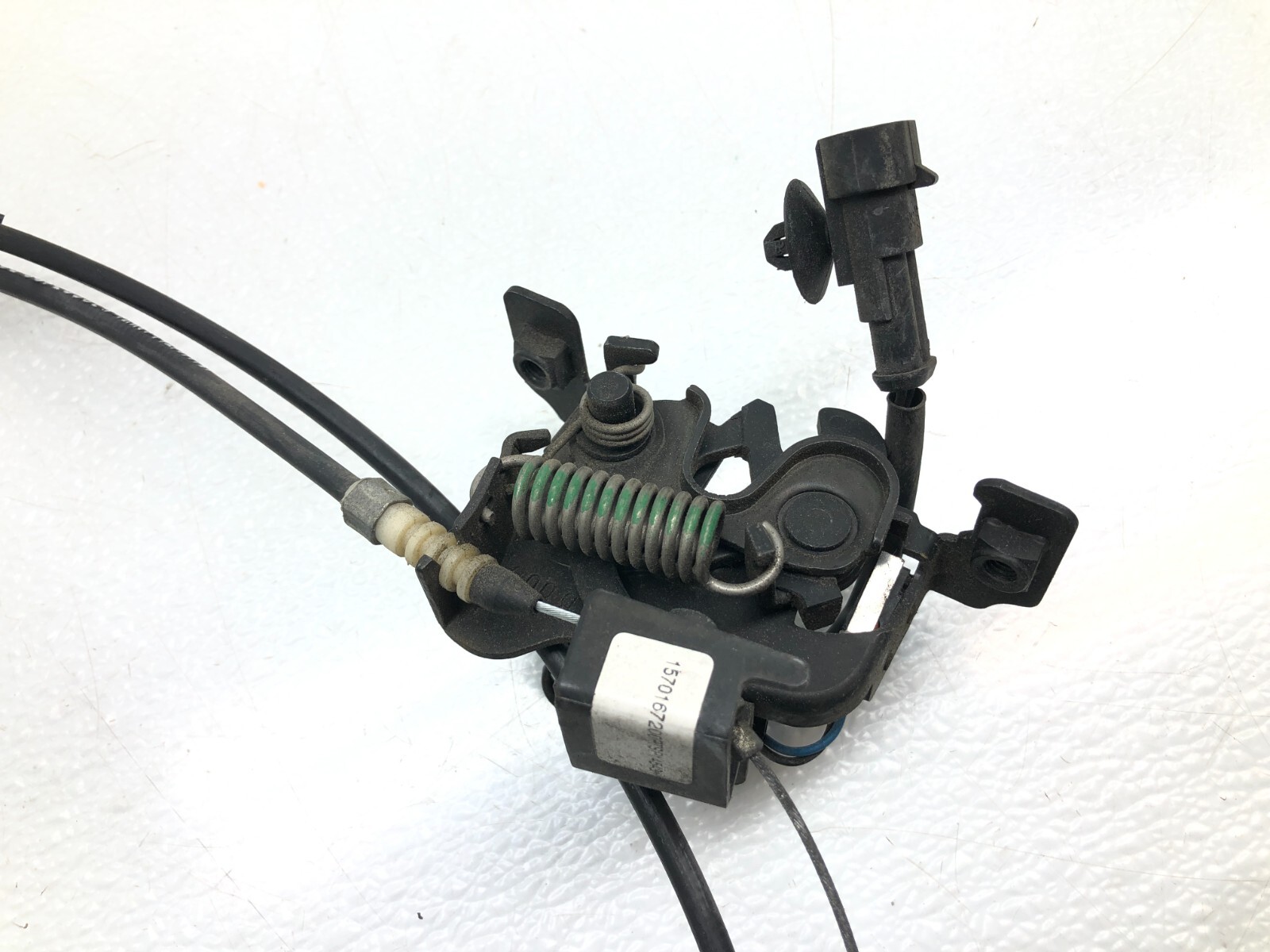 2014-2017 MASERATI GHIBLI S Q4 FRONT HOOD LOCK LATCH W/ CABLE OEM.