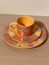 WÄCHTERSBACH Pasiega Gedeck Kuchenteller Tasse Untertasse