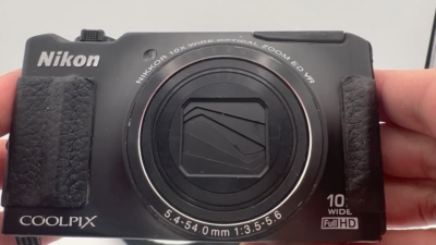 Nikon COOLPIX S8100 Black Digital Camera From Japan Tested
