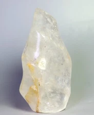 267g Beautiful ! Natural Clear White Quartz Crystal Stone Freeform Reiki Statue