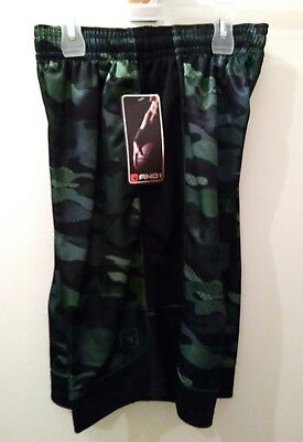 Mens Basketball Shorts And1 Adjustable Elastic Waist Size Medium 32-34 Athletic