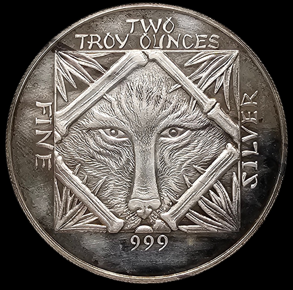 two oz fine silver 純銀2枚、1トロイオンス999、本物、米国 two oz fine silver 純銀2枚、1トロイオンス999、本物、米国