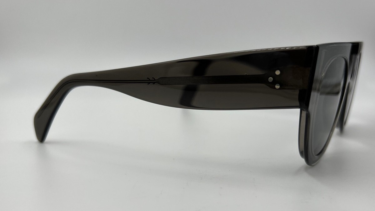 Celine CL40012I 40012I Sunglasses Smoke Dark Grey 20A/ EXCELLENT CONDITION Celine CL4004IN XS (50 - 22) with Grey lenses and Black  main image 2