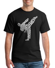 Karate Typography Men's T-Shirt Martial Arts Gift Idea