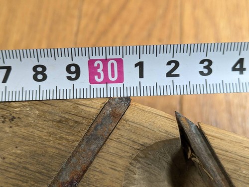 Japanese vintage Plane Carpentry Tool Kanna SET Signed from Japan 55.15mm JJ237 - Picture 14 of 15