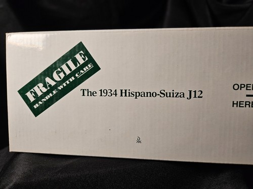 RARE Danbury Mint 1934 Hispano-Suiza J12 1:24 Scale Green Inv. #3197 - Picture 3 of 7