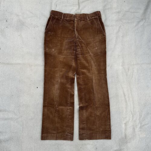 Vintage 70s 80s LL Bean Tan Corduroy Pants