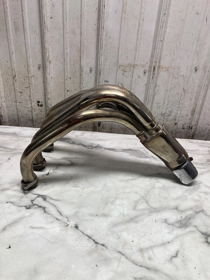 04 Polaris Predator 500 silenciador tubo escape cabezales cabezal Foto 3 de 4